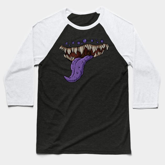 Mimic Shirt Baseball T-Shirt by d20Monkey